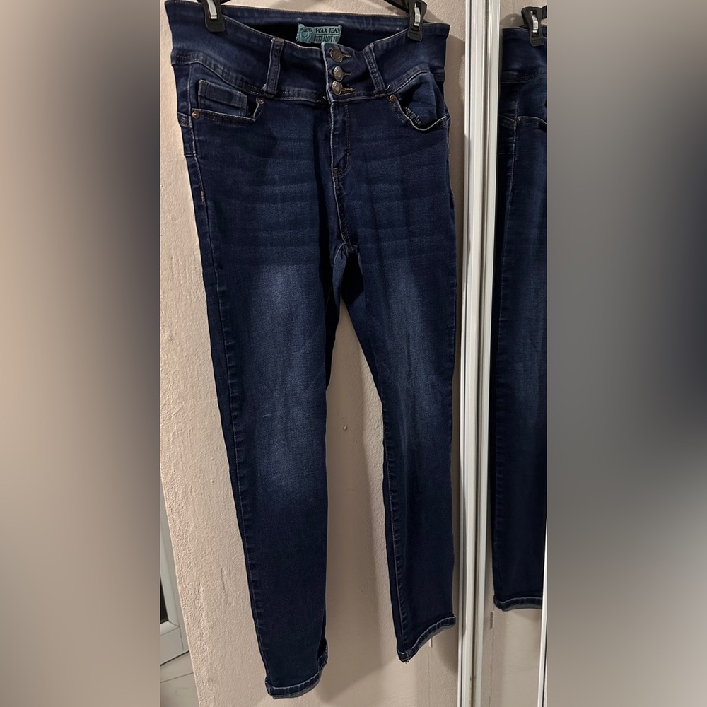 Dark Blue Denim Jeans